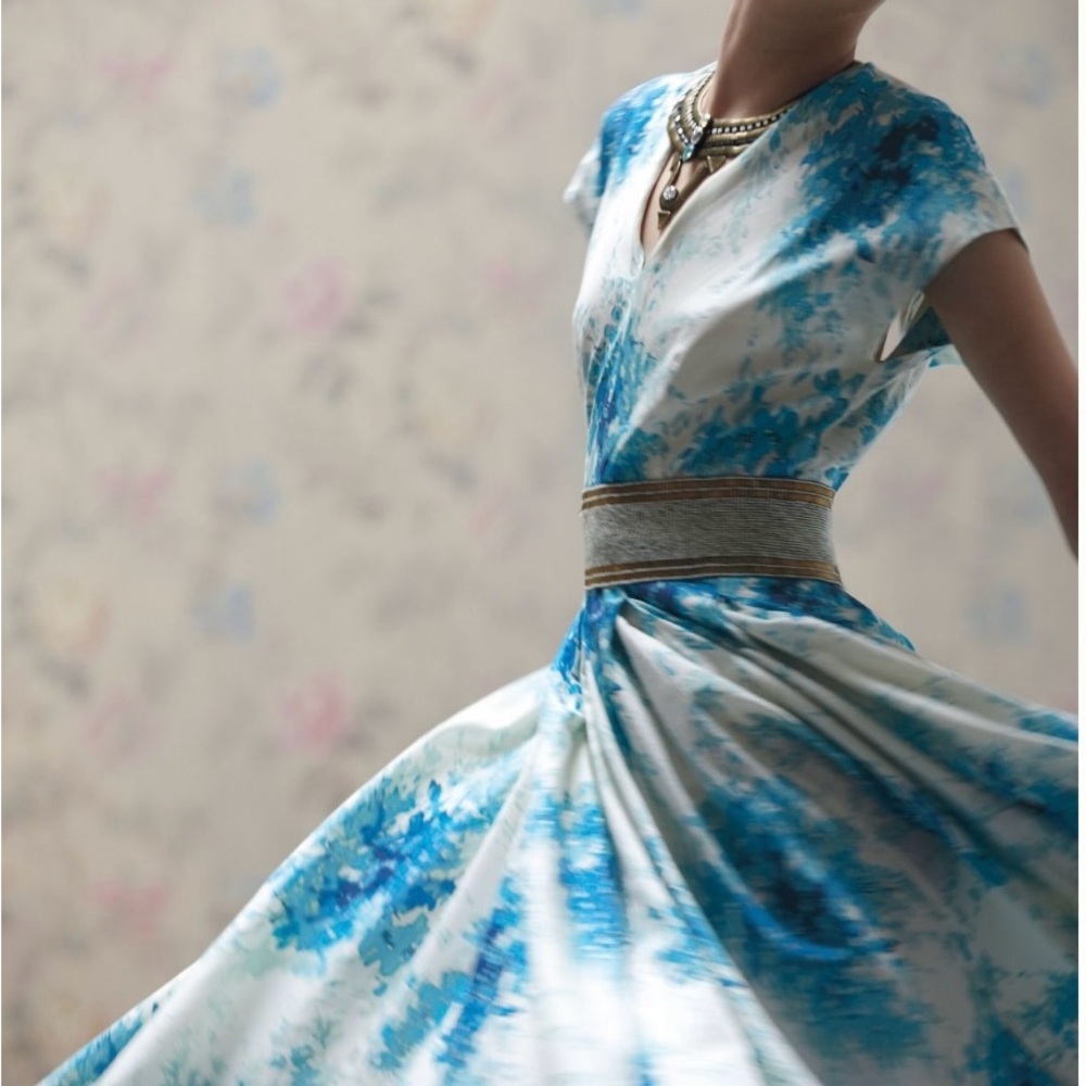 Anthropologie Flared Annabelle Dress